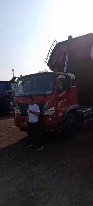 转让20年福田ES3平板自卸车5.2米【前置顶】