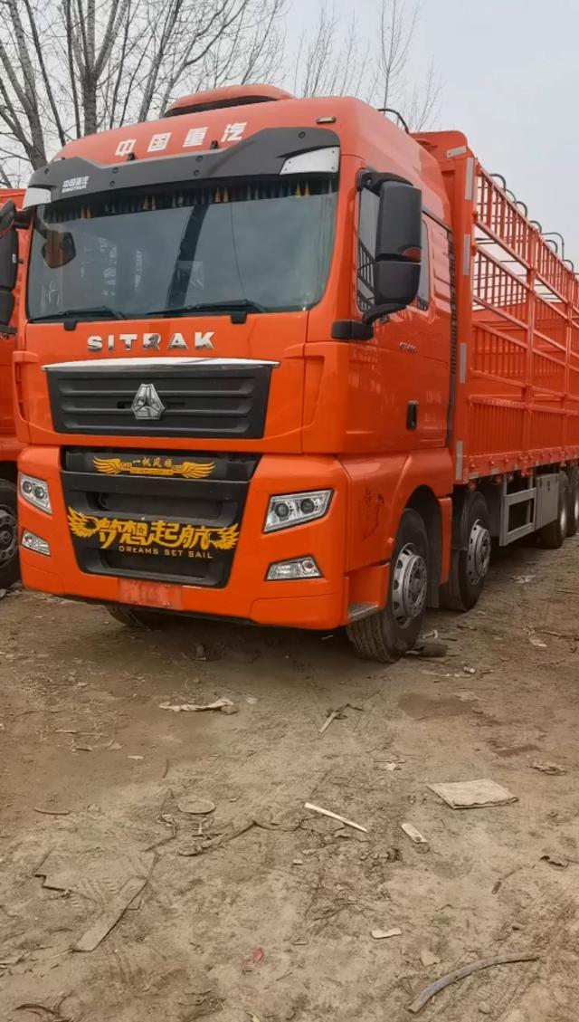 【图】- 出售二手汕德卡载货车460马力 前四后八9